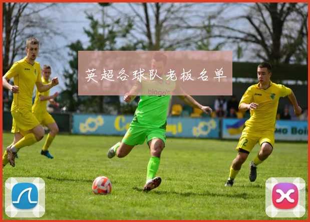 英超各球队老板名单